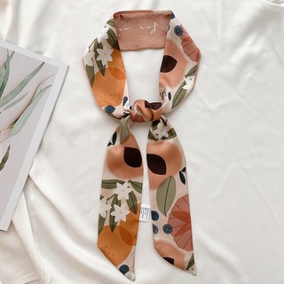 Dây lụa buộc tóc phong cách vintage, dây Twilly