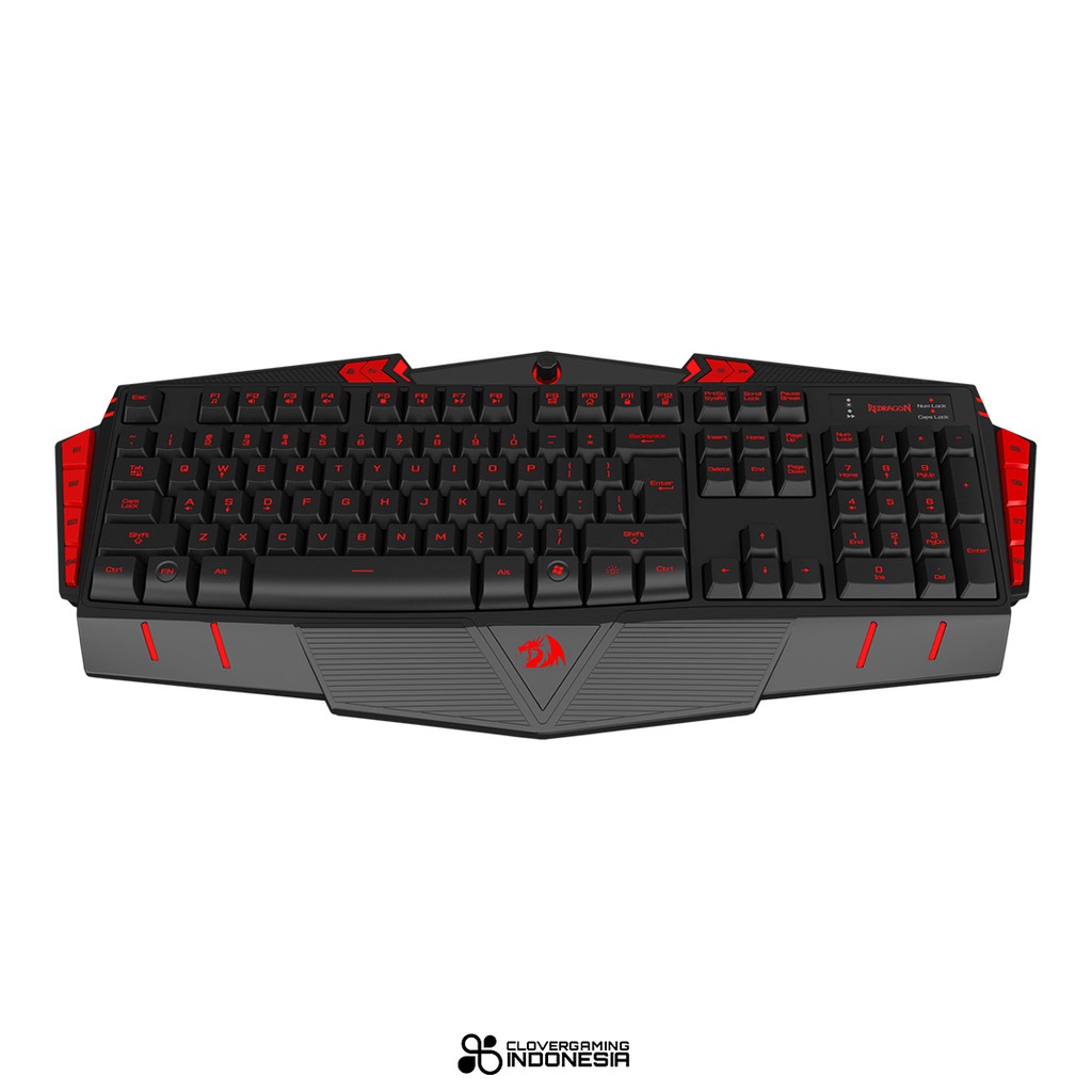 Bàn Phím Chơi Game Redragon Asura K501, 7 Đèn Led Nền