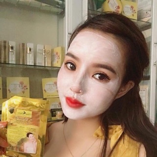 Mặt nạ ủ trắng huyết yến collagen