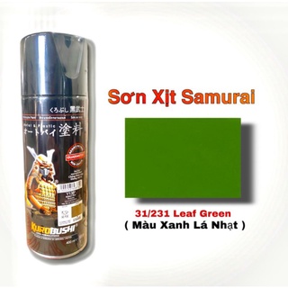 Sơn Samurai 231 màu xanh lá nhạt
