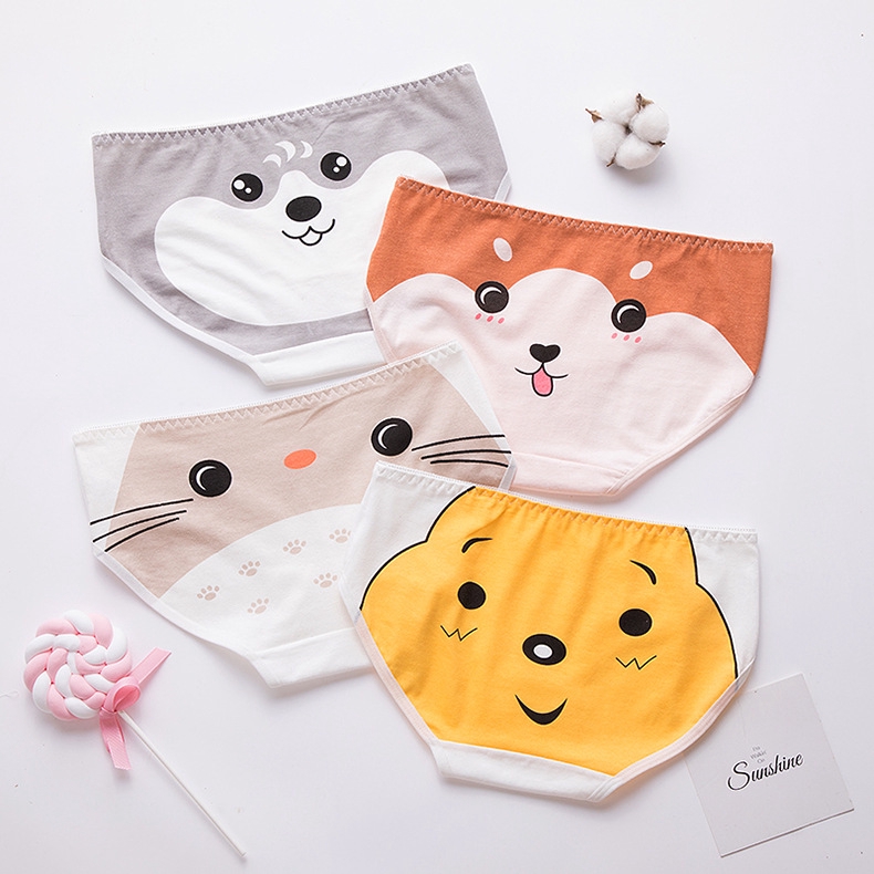 Quần Lót Cotton In Họa Tiết Dễ Thương Dành Cho Nữ | BigBuy360 - bigbuy360.vn