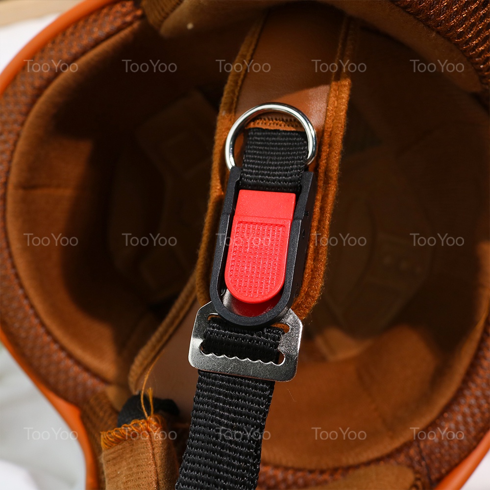 Mũ bảo hiểm 3/4 HEO HỒNG có tai dễ thương cute TooYoo TY0210