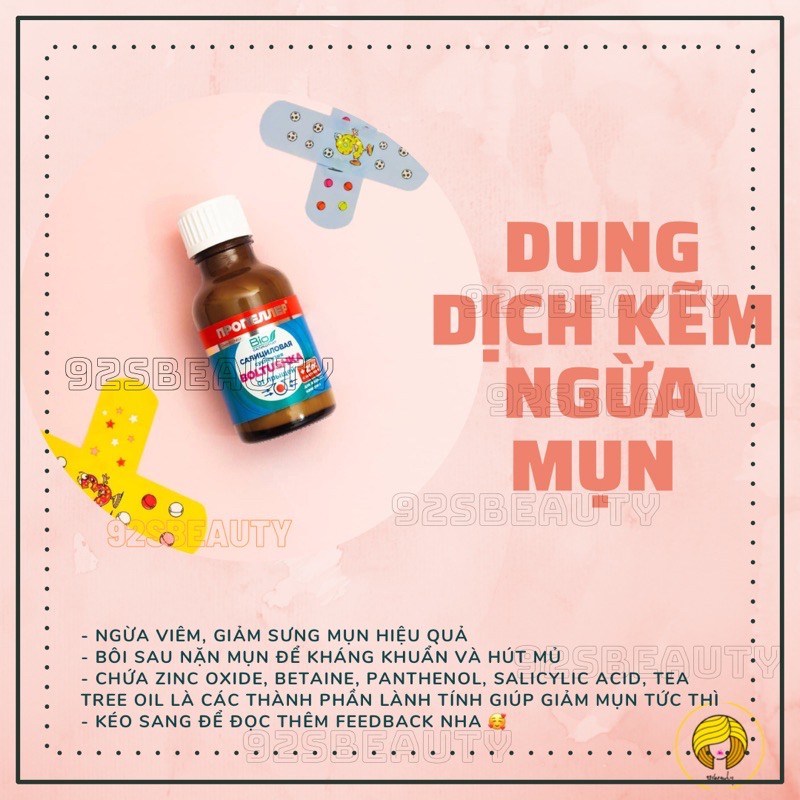 Dung dịch kẽm bôi mụn Propellers giúp giảm mụn hiệu quả