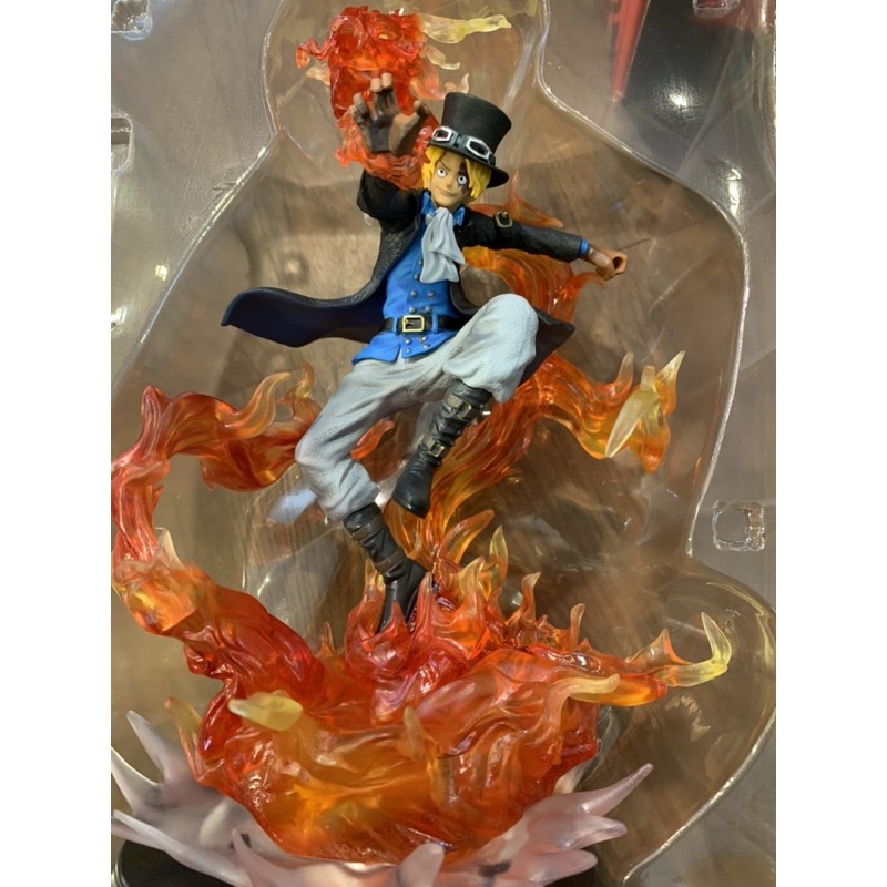 Mô hình One Piece Sabo hỏa chảo màu lửa 33cm