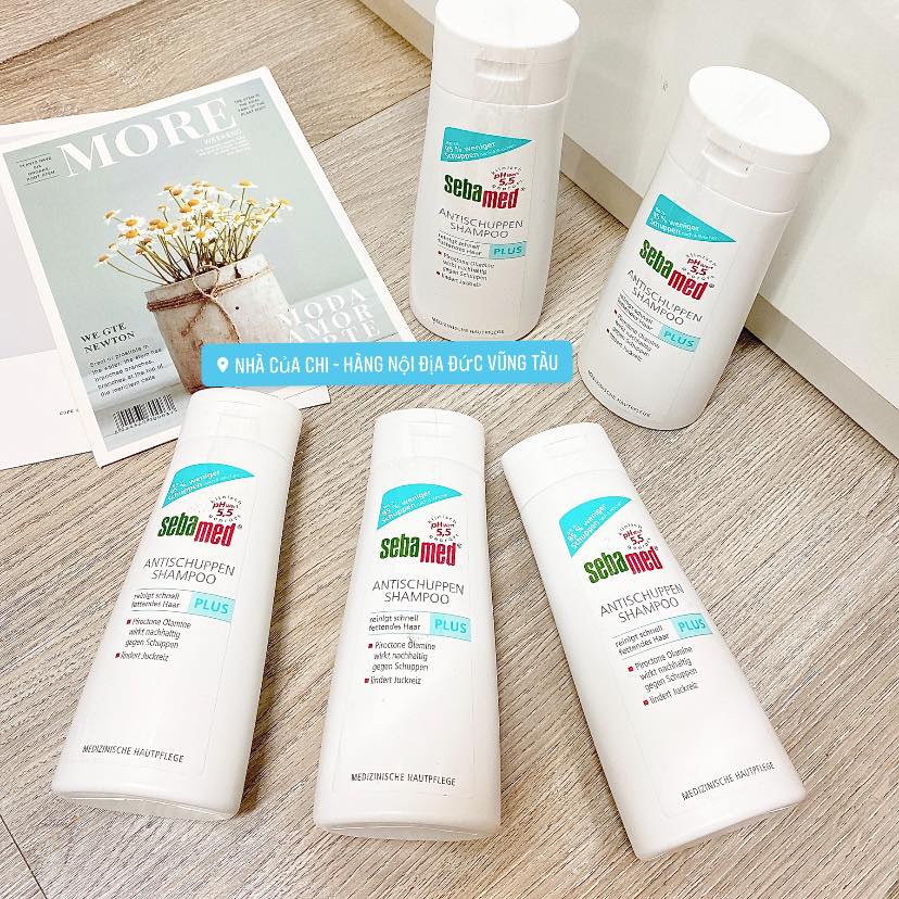 DẦU GỘI CHO TÓC GÀU SEBAMED PLUS - Chuẩn nội địa Đức 🇩🇪