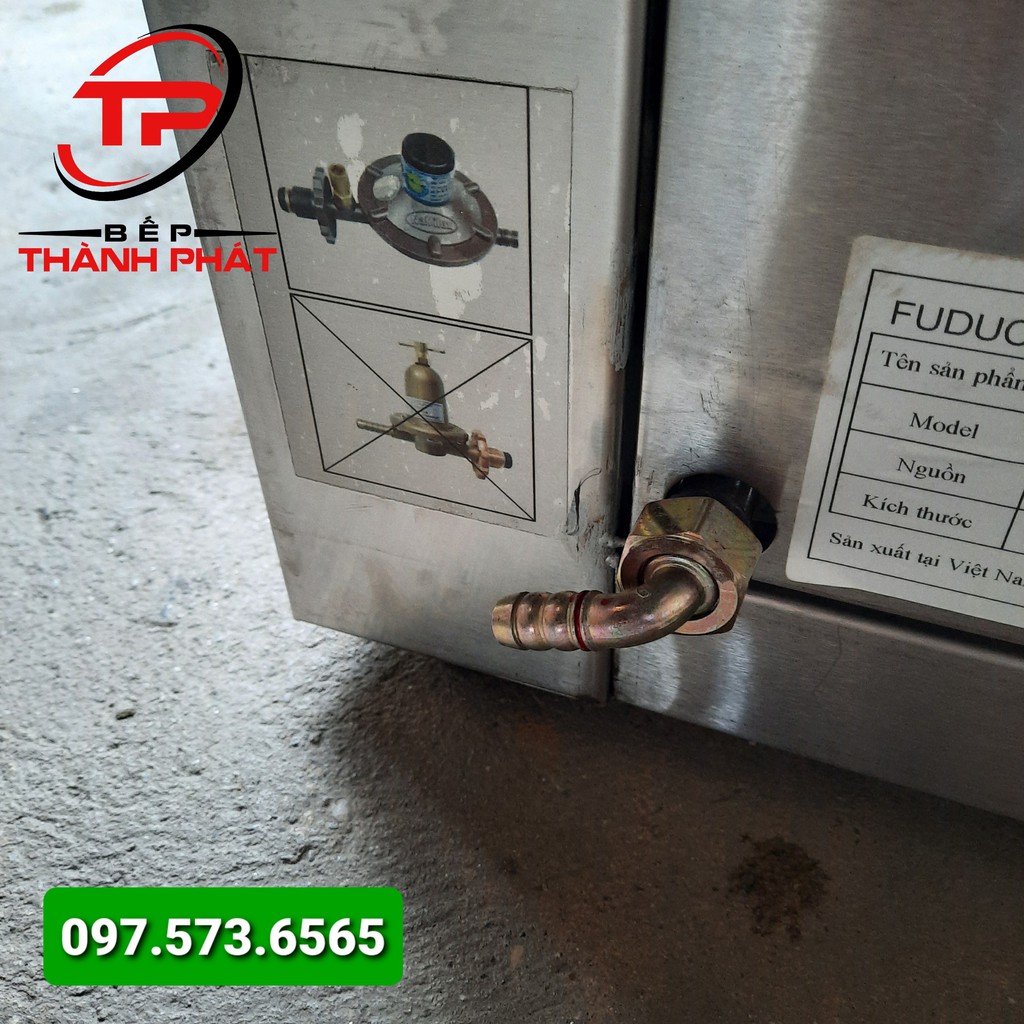 Lò Nướng Salamander 4 họng, Bảo hành 2 năm, Họng gang đúc siêu bền