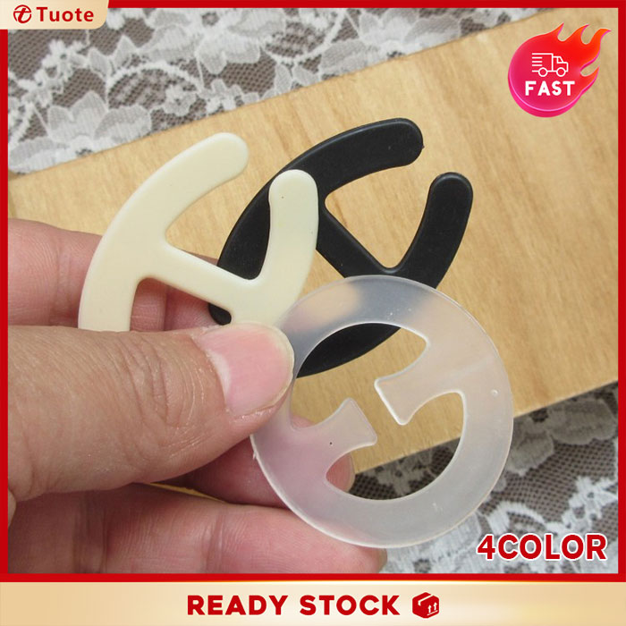 5 Shapes Women's Bra Accessories Anti-Slip Buckle Magic Buckle Invisible Buckle 5Pcs In 1