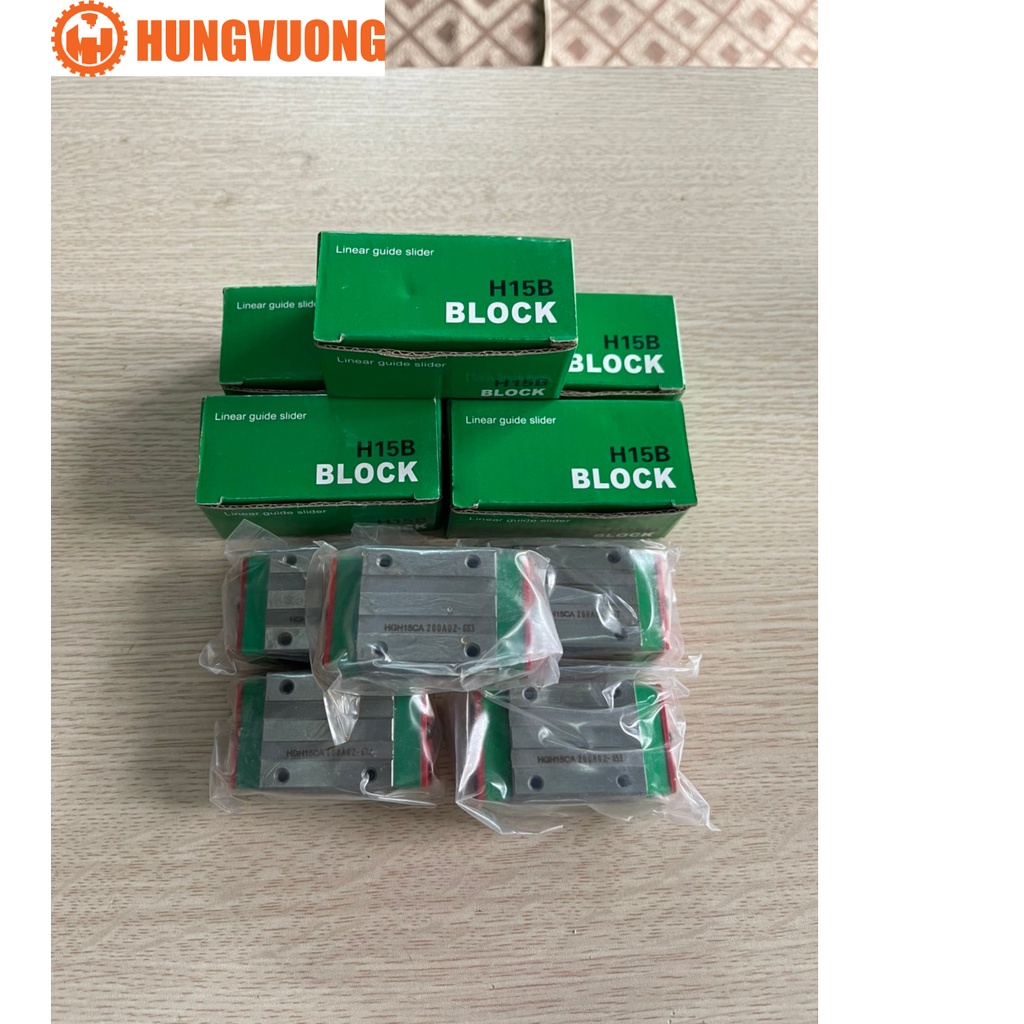 Con trượt vuông  HGH15Ca,HGH15CC có cánh và không cánh