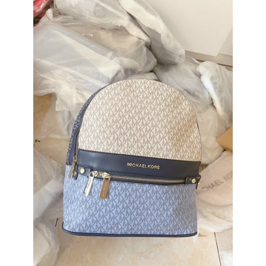 Balo Mk Phối Màu Khóa Kéo Size 28cm