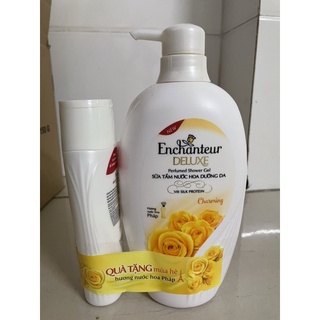 lllSữa tắm trắng da Enchenteur Charming 650ml tặng dầu gội én chẳng