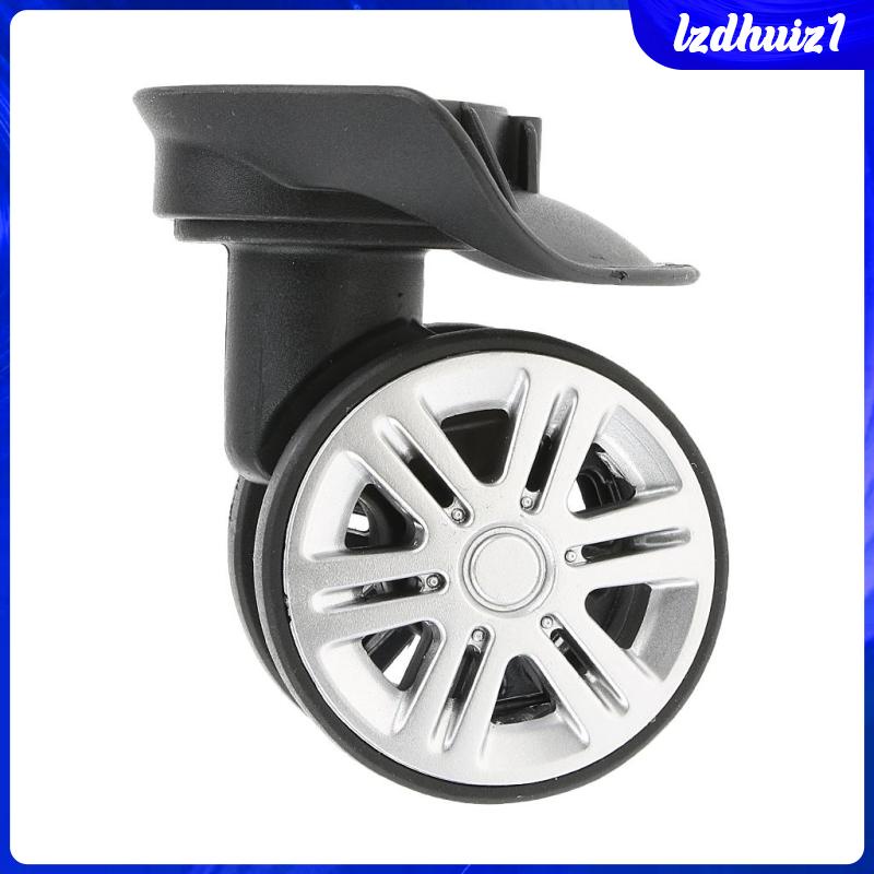 Bộ 2 Bánh Xe Lăn Kép Thay Thế Không Ồn Cho Bánh Xe Hành Lý DIY-A19