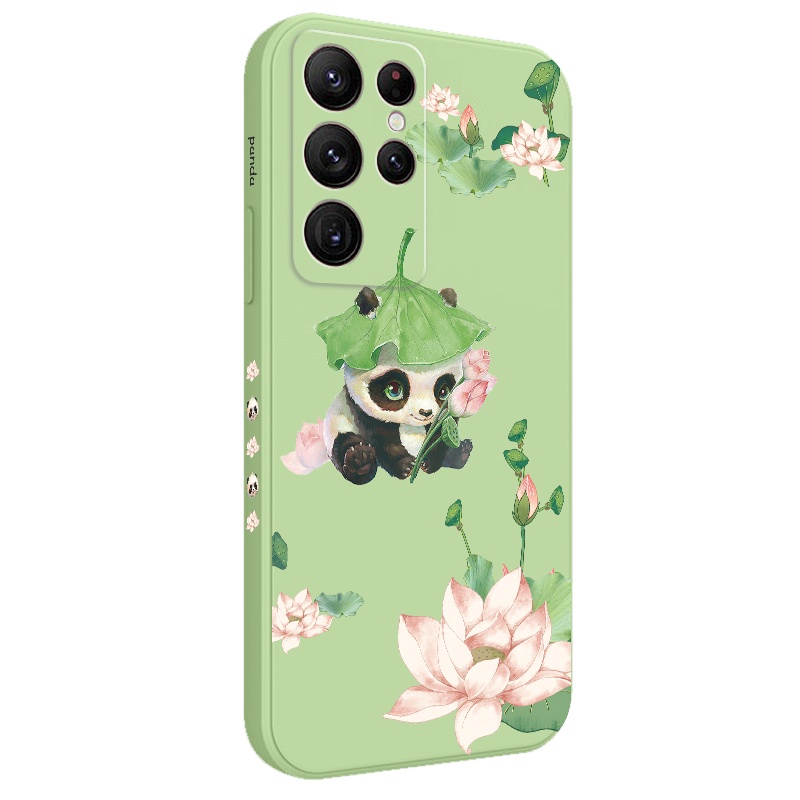 Ốp Điện Thoại In Hình Gấu Trúc Sáng Tạo Cho samsung galaxy s23 s22 fe ultra plus s23 s22