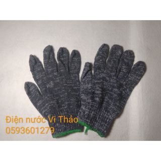 Găng tay bảo hộ lao động màu muối tiêu