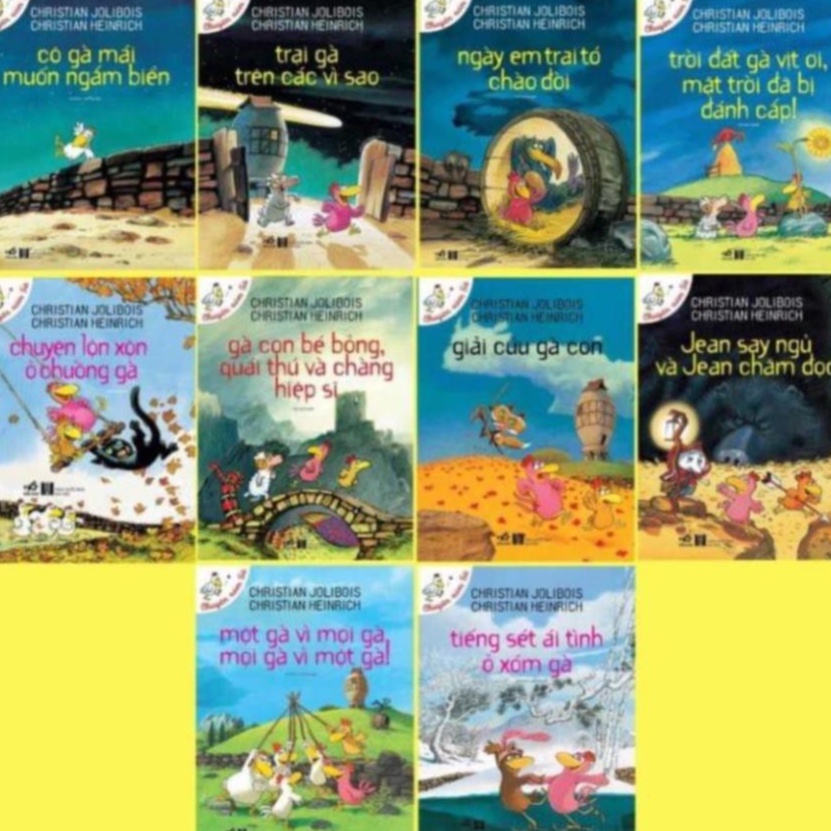 Sách - Chuyện Xóm Gà (10 Cuốn Tự Chọn) [Nhã Nam]