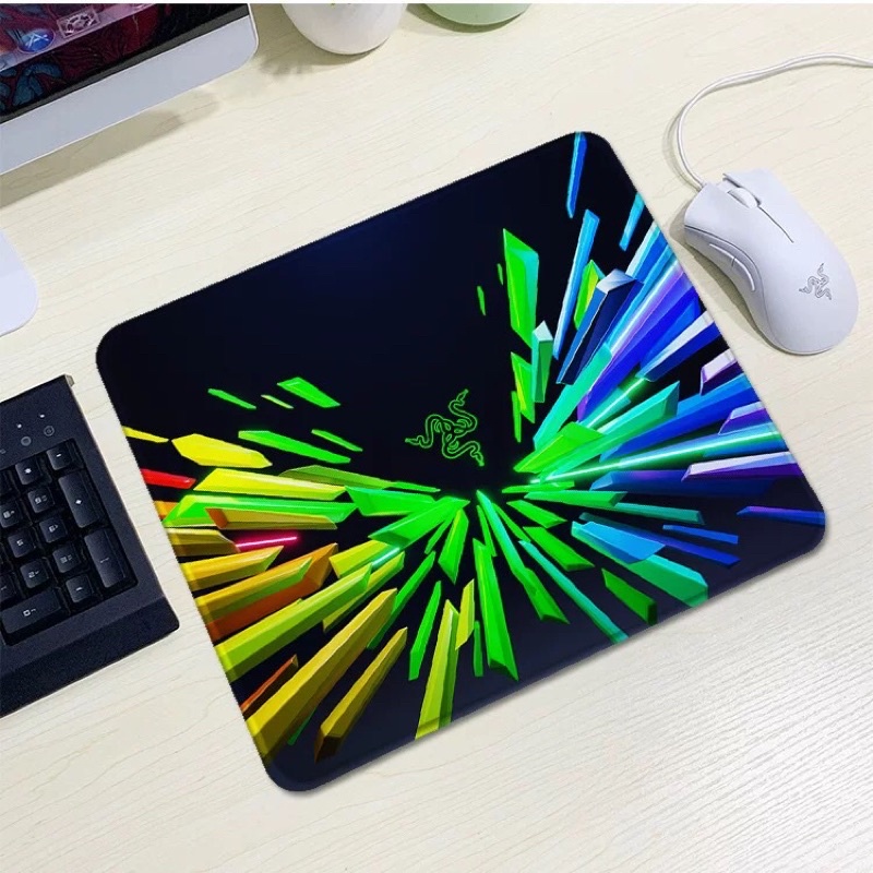 Lót chuột, pad chuột cỡ lớn, nhỏ 30x35, 21x26 AUS-ROG One Piece Razer in 3d đẹp bo viền chắc chắn bền bỉ với thời gian