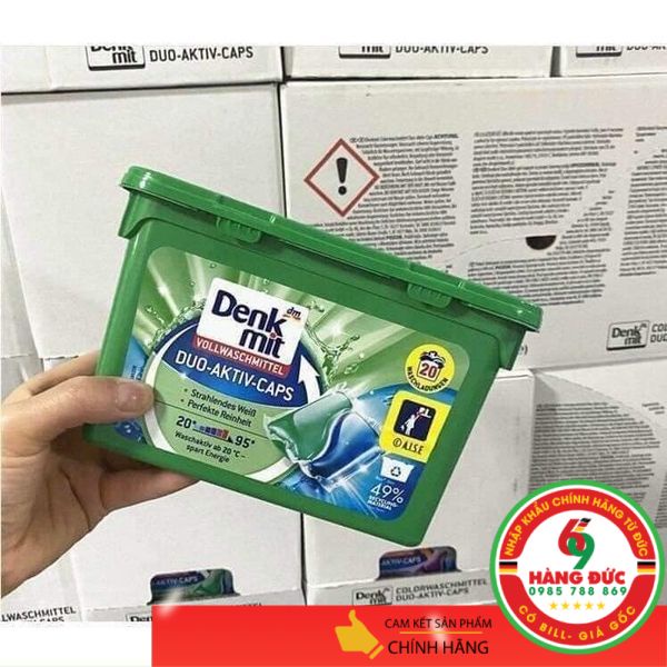 VIÊN GIẶT QUẦN ÁO DENKMIT 3IN 1 - HÀNG ĐỨC 69