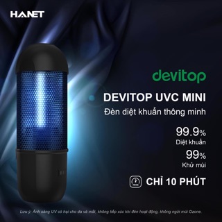 [HÀNG CHÍNH HÃNG] Đèn Diệt Khuẩn Tia UV - DEVITOP 3W Dạng Mini Cầm Tay Khử Khuẩn Cá Nhân