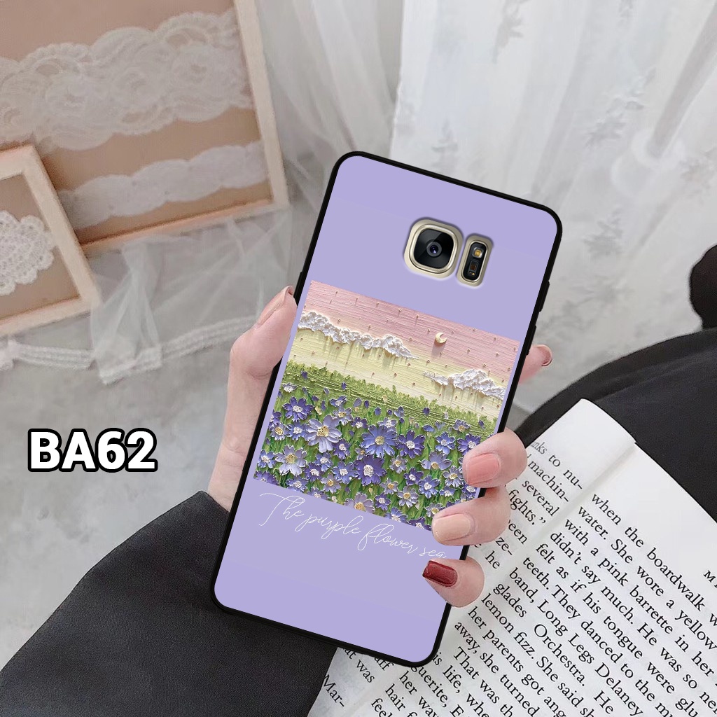 Ốp lưng điện thoại Samsung NOTE 4/ NOTE 5/ S6/ S6 EDGE/ S7/ S7 EDGE in hình hoa vintage