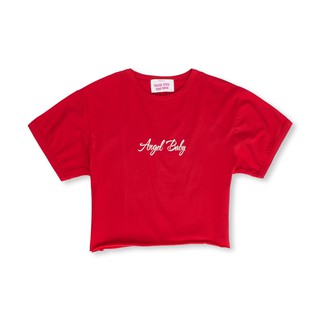 Usthebasic - Áo Croptop Angel Baby