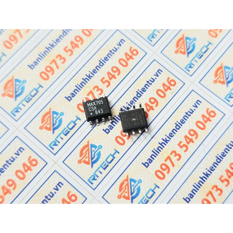 [Combo 5 chiếc] MAX705CSA MAX705ESAIC chuyên dụng SOP-8
