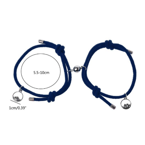 Set 2 Vòng Tay Mặt Hình Núi Biển Dễ Thương Cho Cặp Đôi | BigBuy360 - bigbuy360.vn