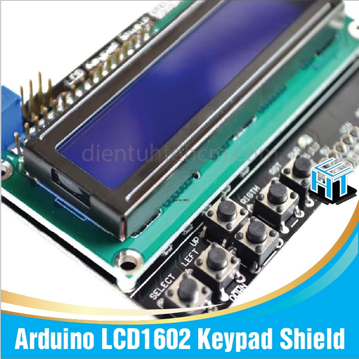 Mạch mở rộng Arduino LCD1602 Keypad Shield