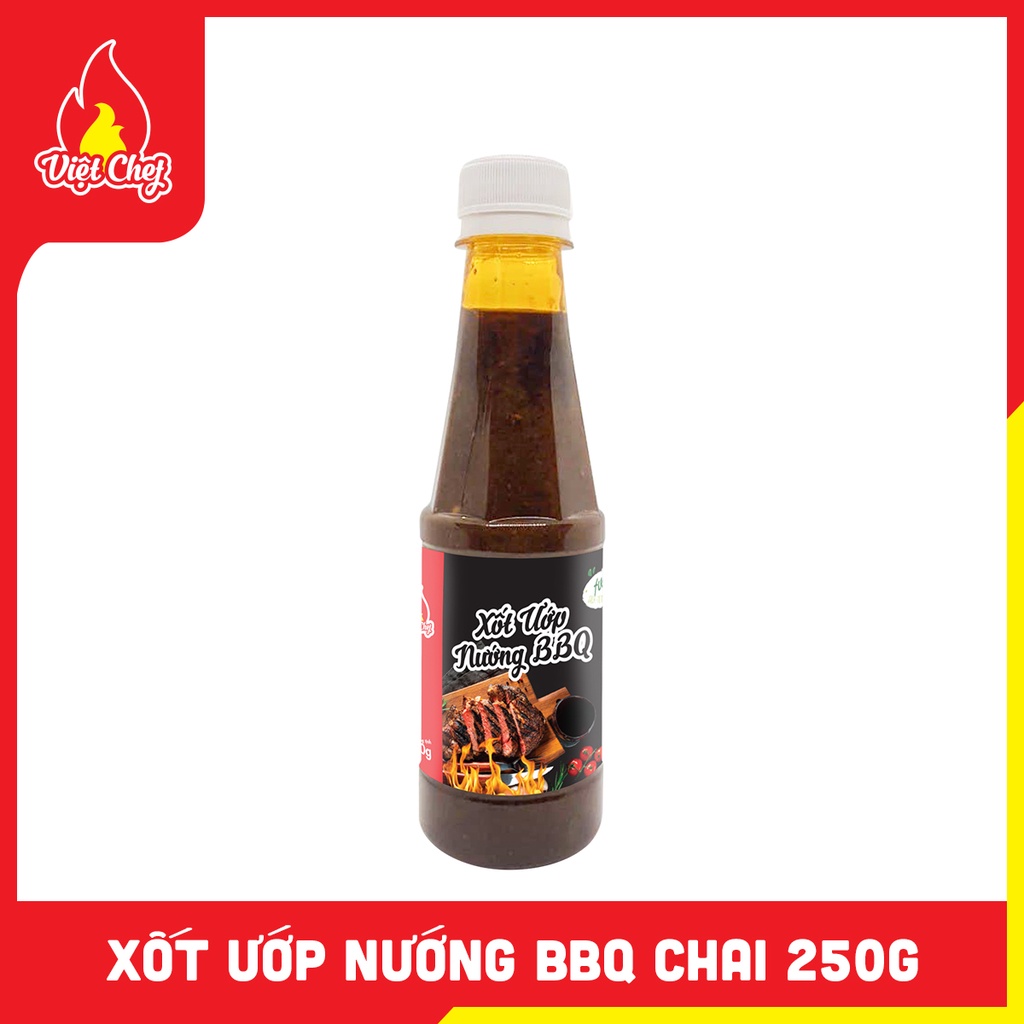 Xốt Ướp Nướng BBQ Chai 250g - Xốt Ướp Nướng Thịt Chuẩn Vị