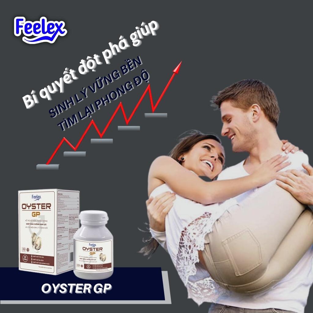 Tinh chất hàu biển feelex oyster gp tăng cường sinh lý nam giới hộp 60v - ảnh sản phẩm 9