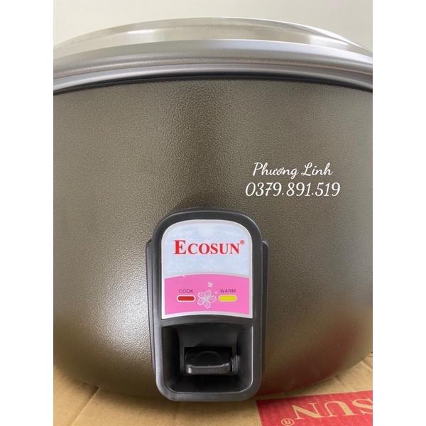 Nồi cơm điện công nghiệp Ecosun BM-ER1800 (7,8 lít), BM-ER2800 (14 lít) - Chính Hãng - Bảo hành 24 tháng