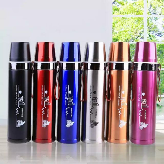 Bình giữ nhiệt đựng nước uống nắp cốc 500ml