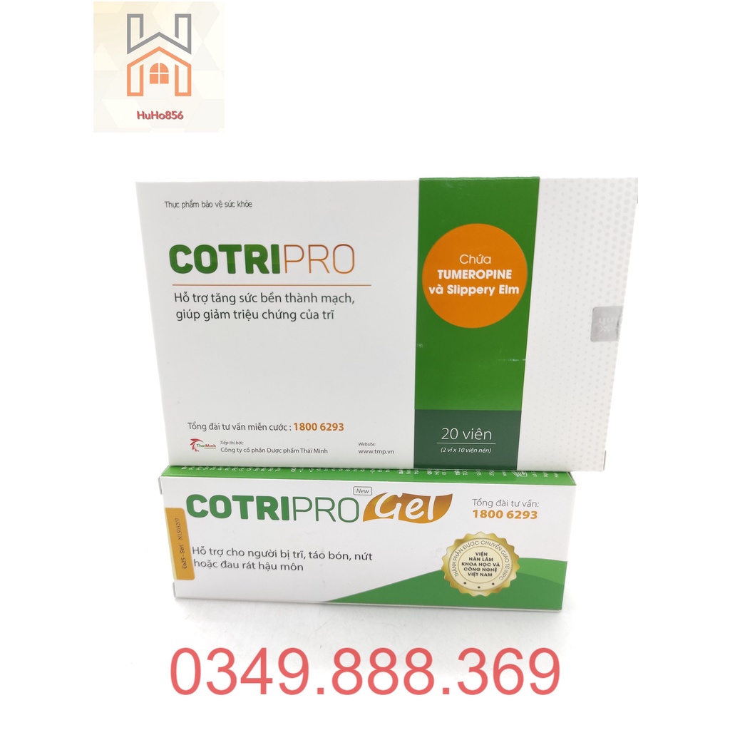 COTRIPRO - Hỗ Trợ Trĩ Nội, Trĩ Ngoại