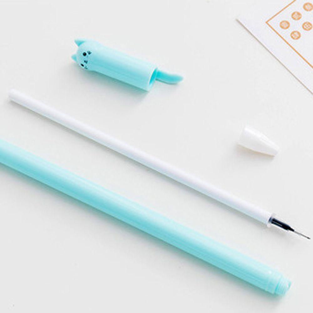 PEWANY Bút Mực Đen Ngòi 0.5mm Tạo Hình Mèo Dễ Thương