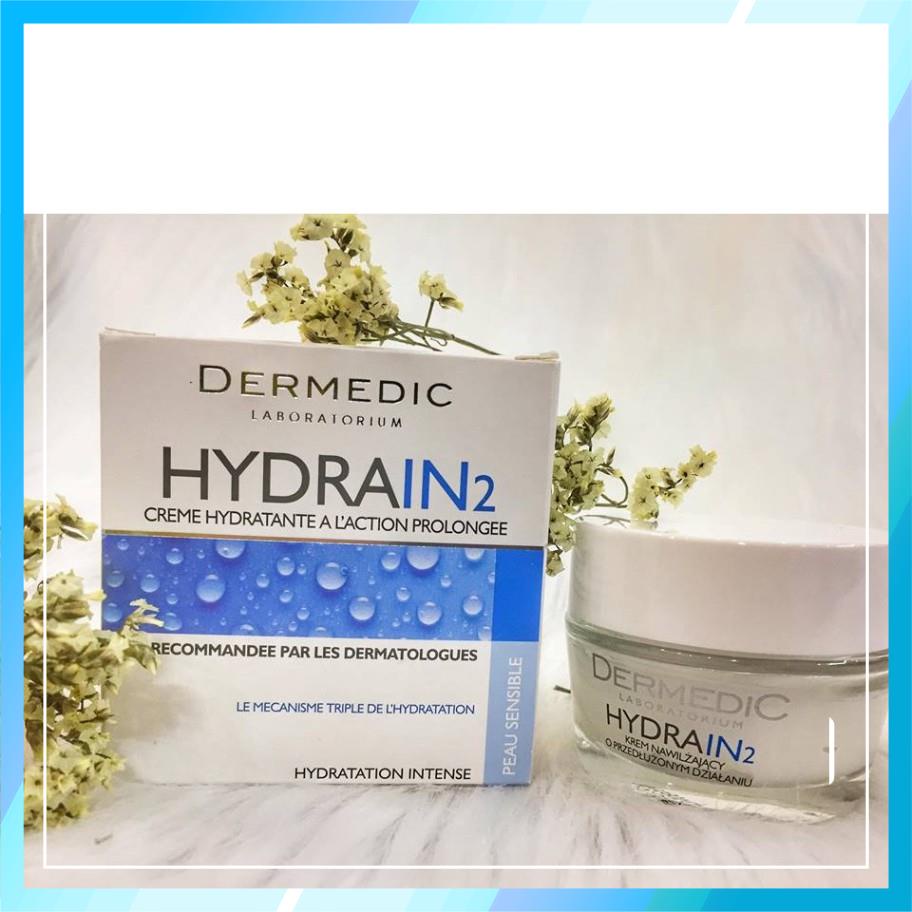 Kem Dưỡng, cấp ẩm cho làn da khô, thiếu nước Dermedic Hydrain 2 - Nội địa Ba Lan