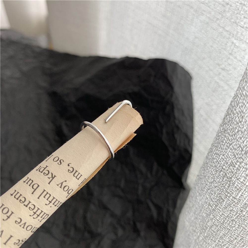 Nhẫn Đeo Tay Kim Loại Đính Đá Phong Cách Hàn Quốc Cho Nữ