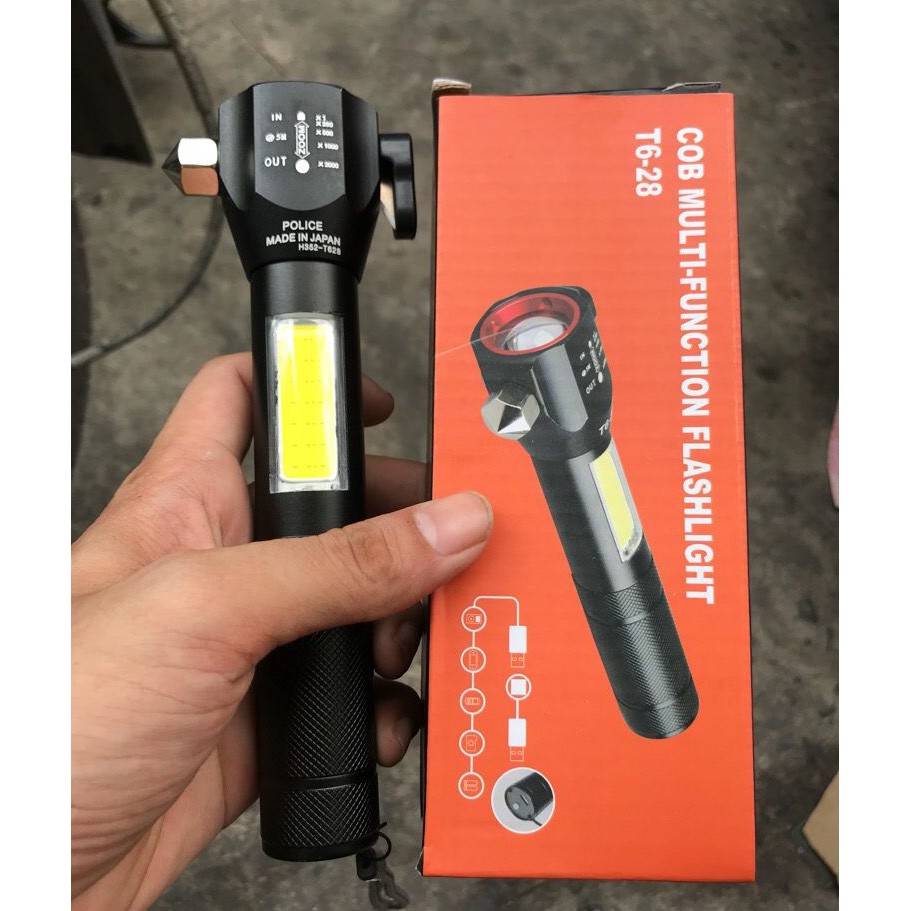 Đèn pin siêu sáng T6-28 (11 chức năng)