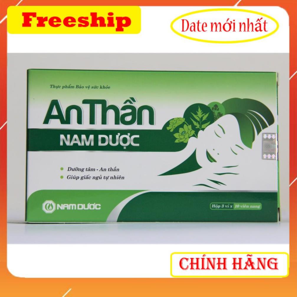 An thần Nam Dược⭐Giảm tình trạng mất ngủ, rối loạn giấc ngủ, ngủ không sâu giấc, SUY NHƯỢC THẦN KINH - CHÍNH HÃNG