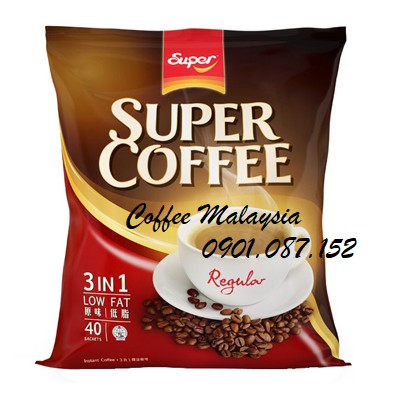 Cà phê sữa malaysia Super 3in1