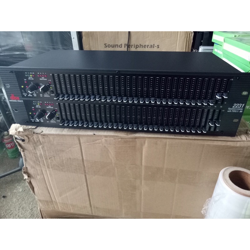 Lọc Xì DBX 2231 - Equalizer EQ 2231 Cao Cấp, 62 Cần Lọc âm