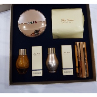 SET OHUI THE FIRST AMPOULE COVER CUSHION – PHẤN NƯỚC OHUI CAO CẤP TINH CHẤT VÀNG 24K