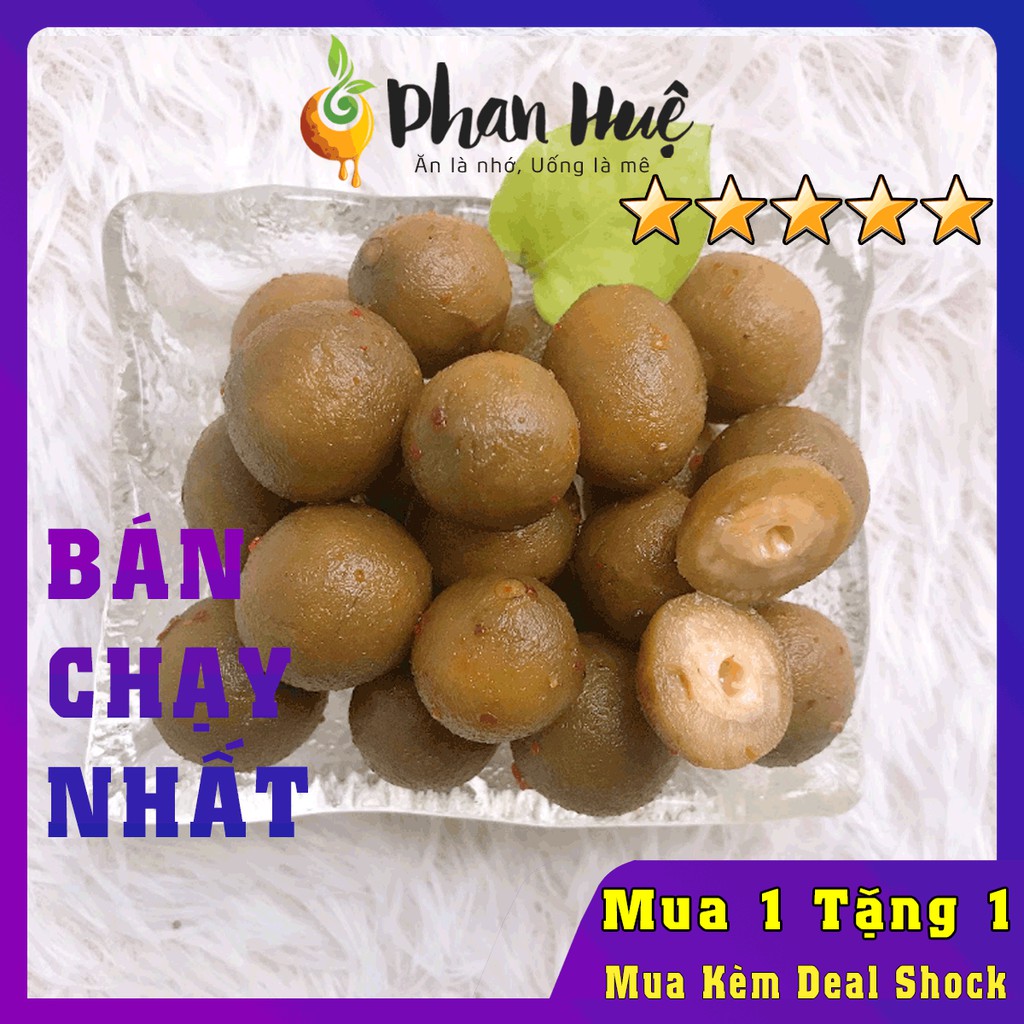 Ô mai xí muội sấu bao tử giòn chua ngọt cay Phan Huệ đặc biệt, sấu non miền Bắc chọn lọc, đặc sản Hà Nội