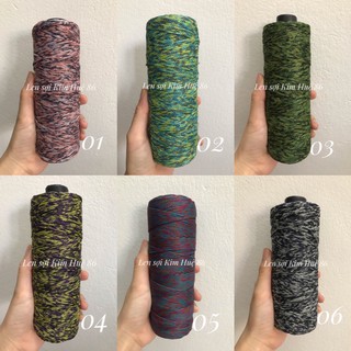 Sợi dệt loang (từ màu 21 đến màu 24)