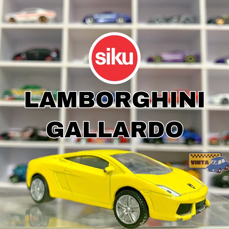 Xe mô hình Siku 1317 LAMBORGHINI GALLARDO tỉ lệ 1:55