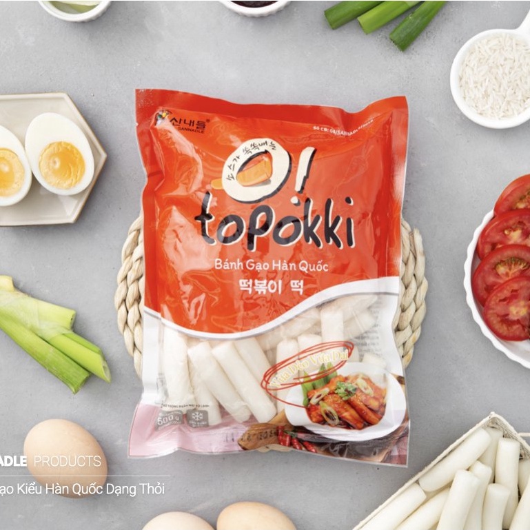 COMBO 1KG TOKBOKKI KÈM 120G NƯỚC SỐT LOẠI NGON