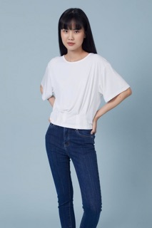 Blue T shirt . Áo thun kiểu .