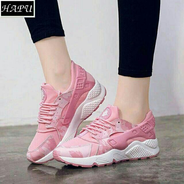 Giày huarache hồng cao cấp size 37