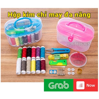 Bộ kim chỉ - Hộp kim chỉ dụng cụ may vá đa năng đầy đủ