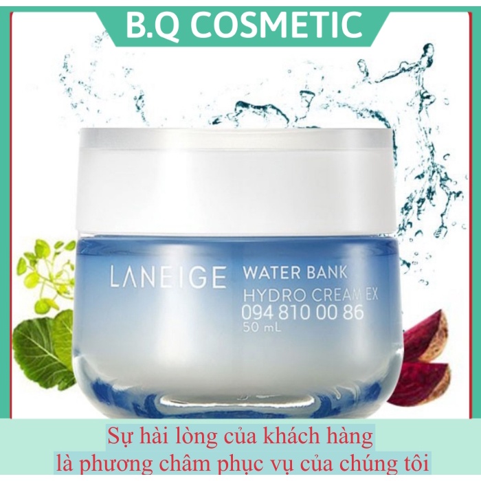 ✨KEM DƯỠNG LANEIGE WATER BANK HYDRO CREAM EX - mẫu mới - CẤP ẨM Ủ DA CĂNG MỌNG✨✨