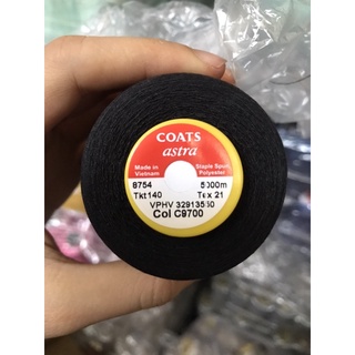 chỉ đen Coats ,trắng tinh  Coats