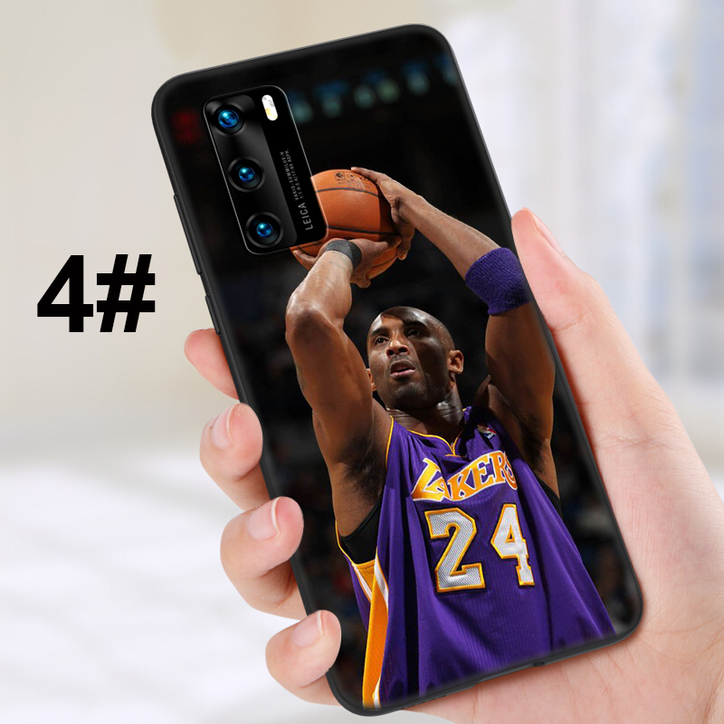 Ốp điện thoại silicon mềm họa tiết Kobe Bryant 24 LUA48 cho Huawei P40 P30 P20 Lite Pro Max