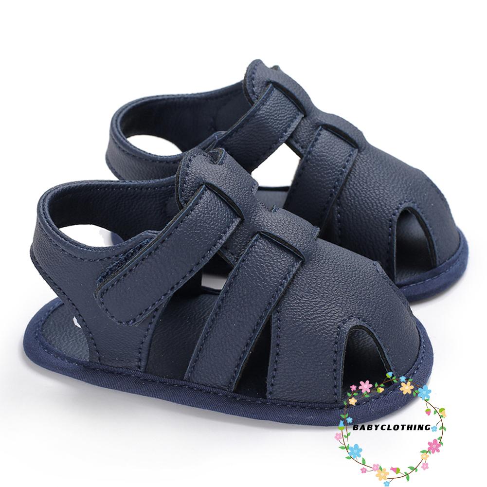 Giày Sandal Da Đế Mềm Cho Bé Trai Và Bé Gái